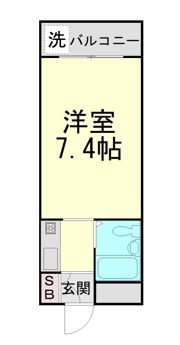 ダンディライオン御影の間取り画像