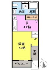 フォレスターナの間取り画像