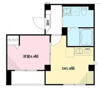 平井SKハイツの間取り画像