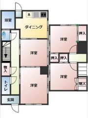 長久手市戸建の間取り画像