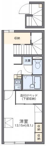 レオパレスKMハイツの間取り画像