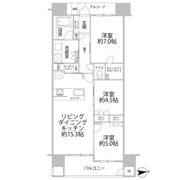 レ・ジェイド上通の間取り画像