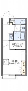 レオパレスシャルマンゾーン照杉の間取り画像