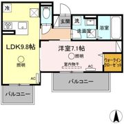 ルピナスシーサイド D棟の間取り画像