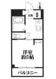 ルミエール武蔵関の間取り画像