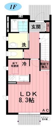 ハイライズYNの間取り画像