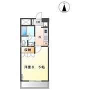 ソレイユ山北の間取り画像