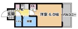 オズレジデンス関目の間取り画像
