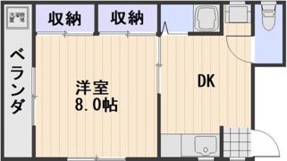 コーポK.Yの間取り画像