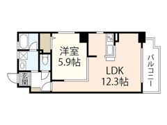 井口FLATSの間取り画像