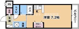 ラポール藤の間取り画像