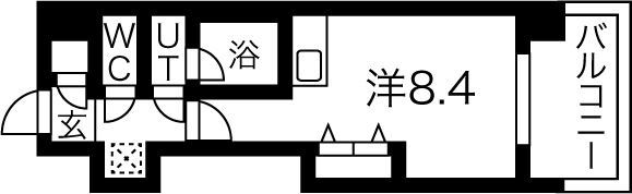 FRONT FIELD Tennojiの間取り画像