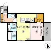 One wide 祇園の間取り画像