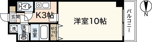 FOUR SEASONS TAIーSHIN 1stの間取り画像