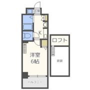 エステムコート難波ミューステージの間取り画像