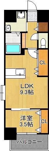 スマート到津の森の間取り画像