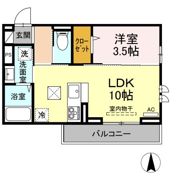 キャトルセゾン富田橋の間取り画像