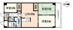 前田ハイツⅡの間取り画像