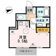 アケボノⅧの間取り画像