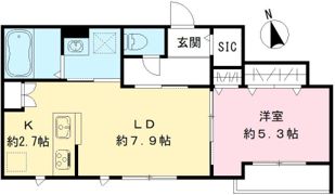 Sereno S. セレーノエスの間取り画像