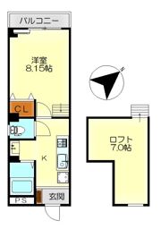 ピア中通の間取り画像