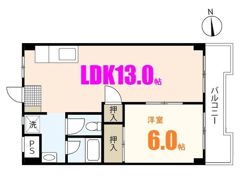 第2コーポ佐々木の間取り画像