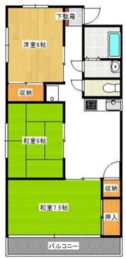 ピジョン兼基の間取り画像