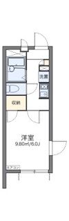 レオパレスシュークルの間取り画像