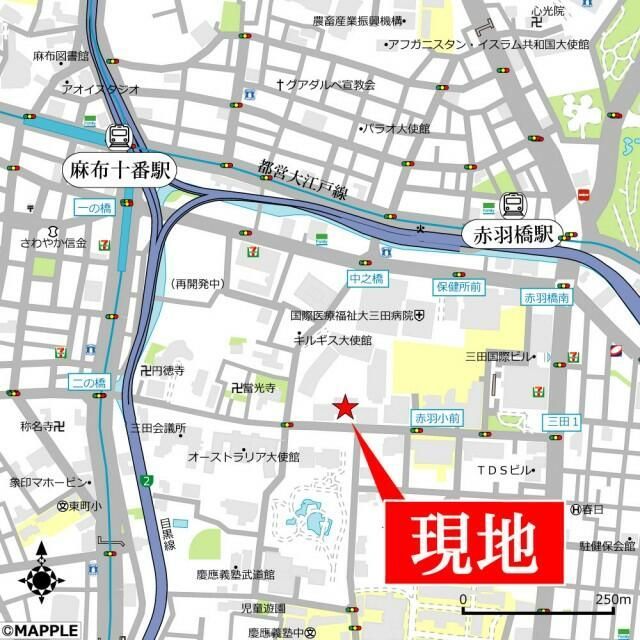 近くに施設あり
