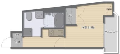 ソミュール南栄の間取り画像