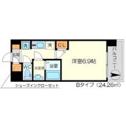 リッツ新大阪の間取り画像