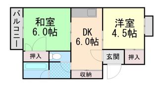 本山サンビラマンションの間取り画像