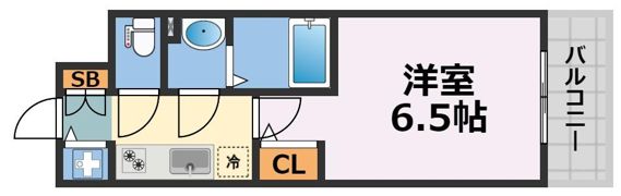 エスリードレジデンス本町パークフロントの間取り画像