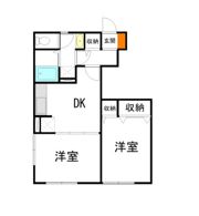 サンブライトA棟の間取り画像