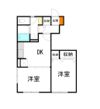 サンブライトA棟の間取り画像