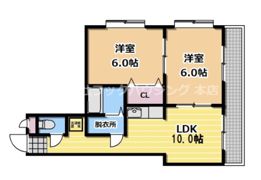 エクレーヌ橋本の間取り画像