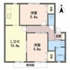 ウィンディアUWABARA B棟の間取り画像