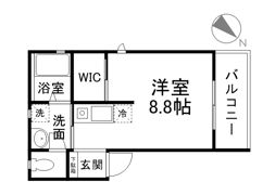EXSONIA湊川の間取り画像