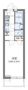 クレイノ八潮の間取り画像