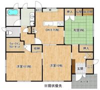 学園南2丁目A貸家の間取り画像