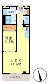 ネクサス広白石の間取り画像
