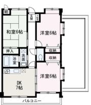 ニューリバー和光の間取り画像