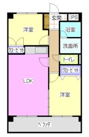 瑞光ハイツの間取り画像