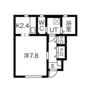 grand parace浪江Ⅱの間取り画像