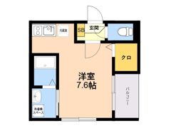 トリニティ千早の間取り画像