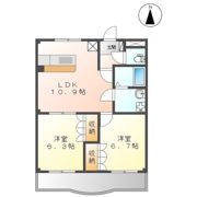 DearCoatamourⅡの間取り画像