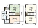 友田胡貸家の間取り画像