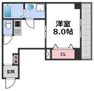 クイーンライフ東今里の間取り画像