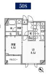 クリオ渋谷ラ・モードの間取り画像