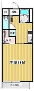 クオリティマンション筑縄の間取り画像